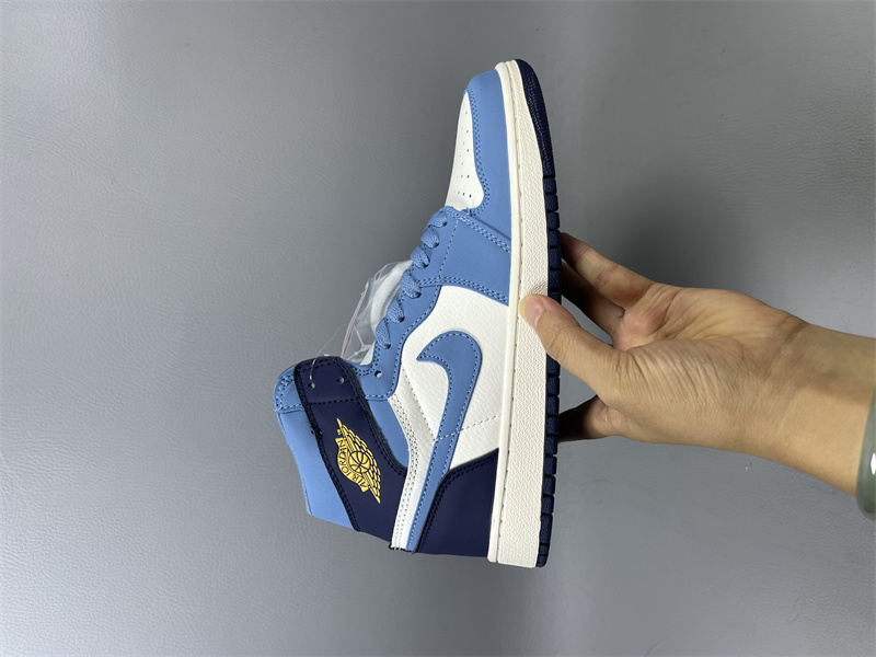 Women Running Weapon Air Jordan 1 Blue/White/Navy Shoes 484 Women Running Weapon Air Jordan 1 Blue/White/Navy Shoes 484